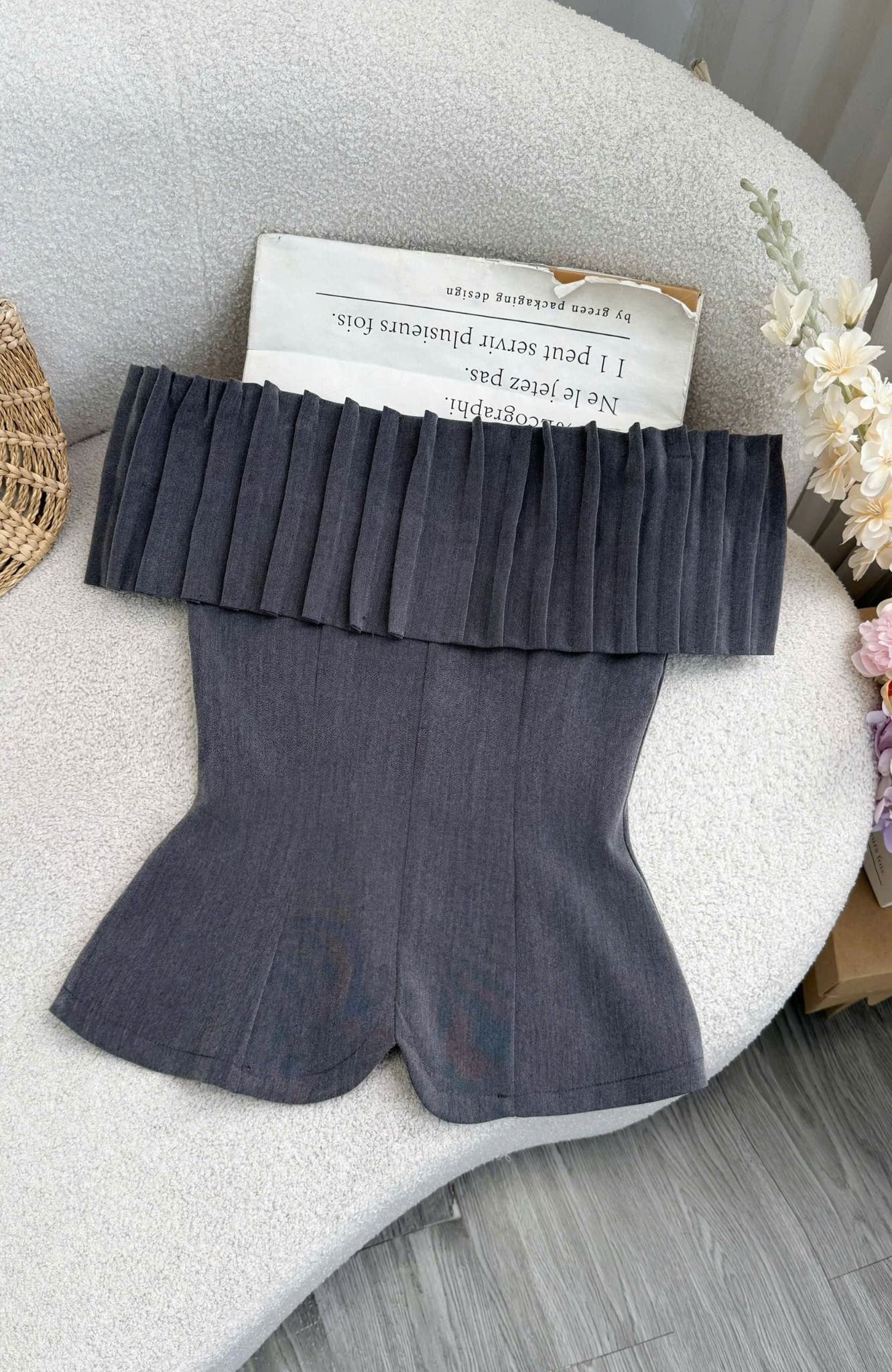 Áo Cotton Hàn Thiết Kế TuTu Store Phù Hợp Đi Chơi Dành Cho Nữ - Mã A587