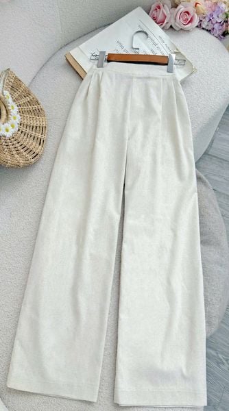 Quần Linen Cotton Thiết Kế TuTu Store Phù Hợp Đi Làm Dành Cho Nữ - Mã QS612