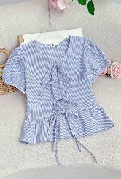 Áo Xô Linen Thiết Kế TuTu Store Phù Hợp Đi Làm Dành Cho Nữ - Mã AS612