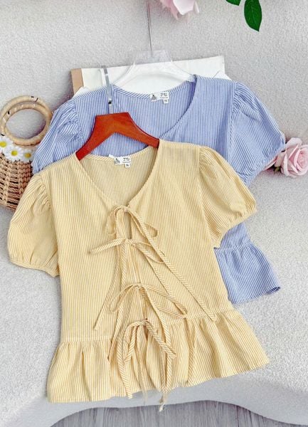 Áo Xô Linen Thiết Kế TuTu Store Phù Hợp Đi Làm Dành Cho Nữ - Mã AS612