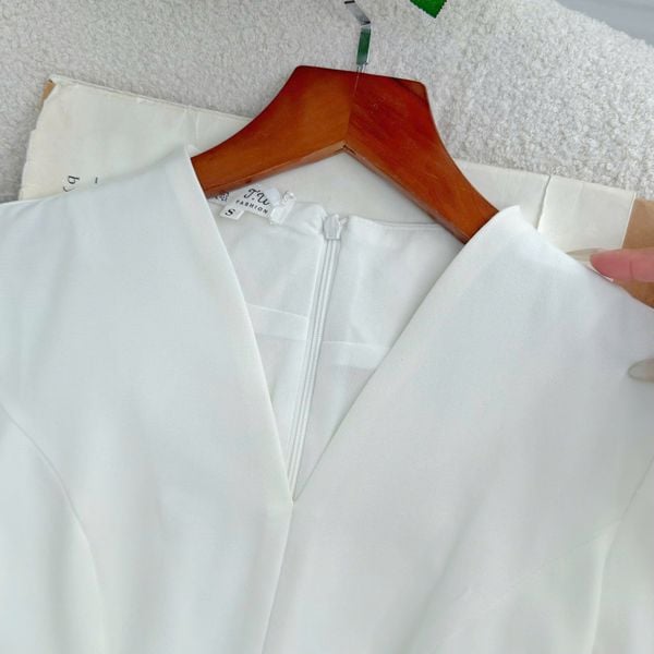 Đầm Cotton Hàn Thiết Kế TuTu Store Phù Hợp Đi Làm Dành Cho Nữ - Mã D1302