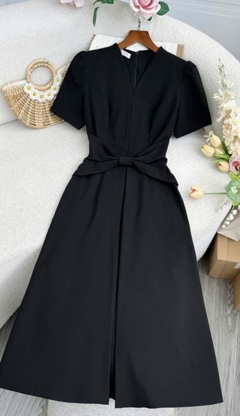 Đầm Cotton Hàn Thiết Kế TuTu Store Phù Hợp Đi Làm Dành Cho Nữ - Mã D1302