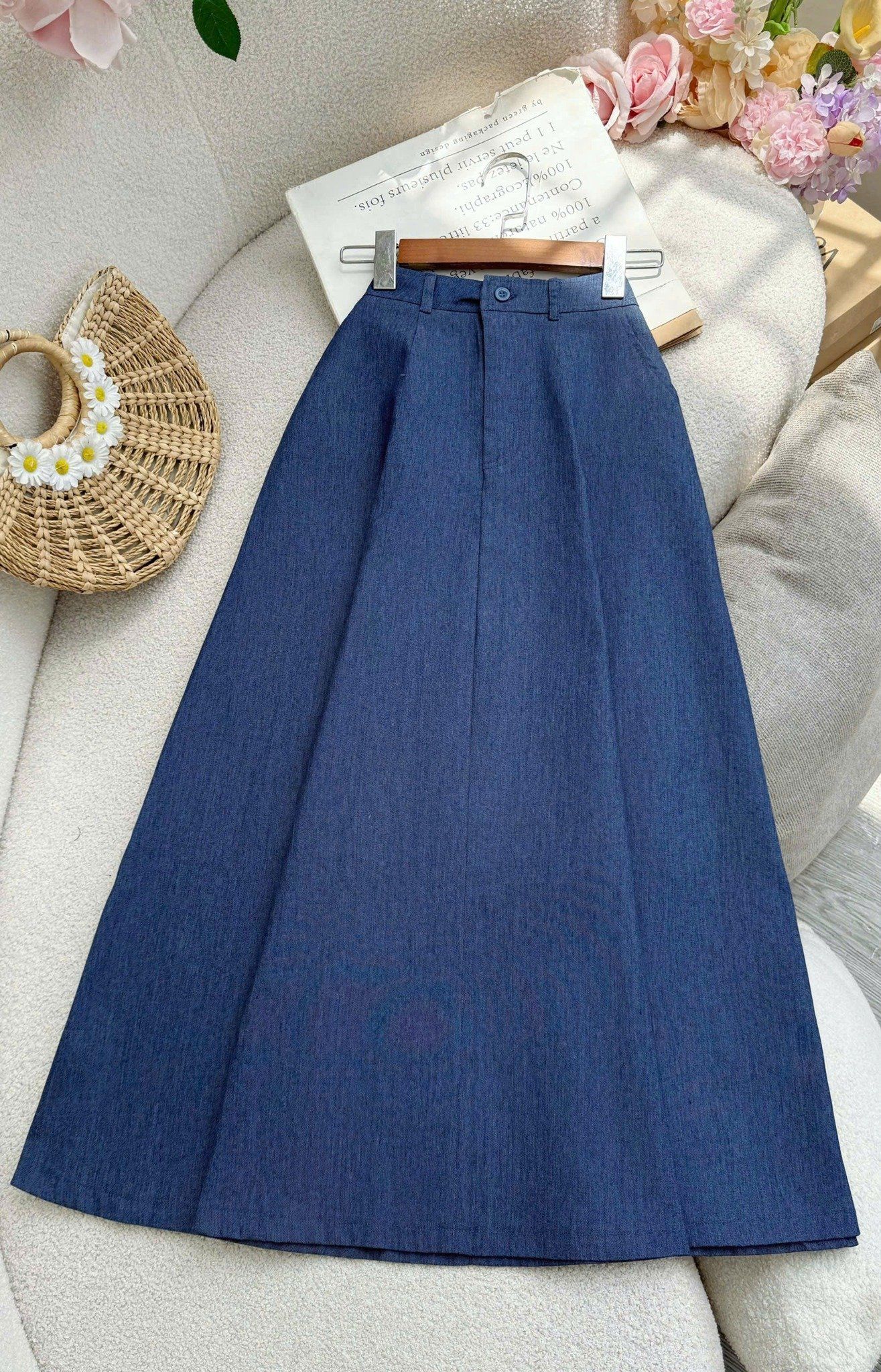 Chân Váy Jean Thiết Kế TuTu Store - Mã VS613