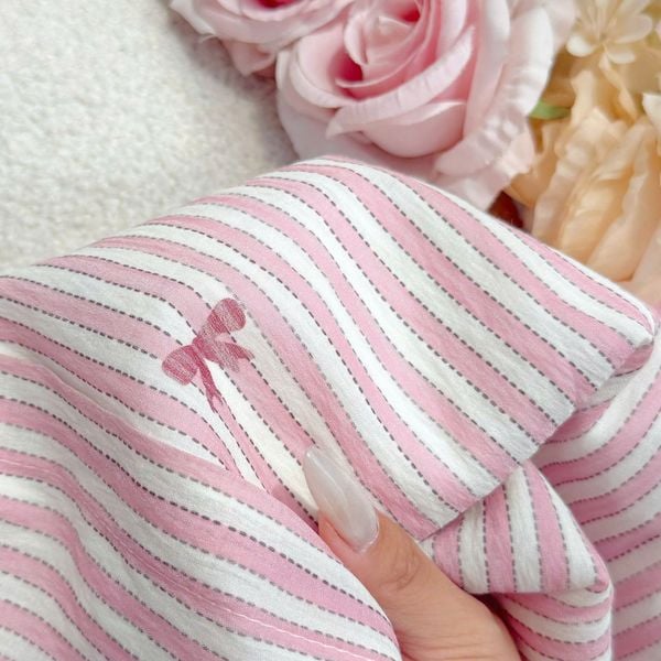 Đầm Linen Gân Thiết Kế TuTu Store Phù Hợp Đi Chơi Dành Cho Nữ - Mã D1281