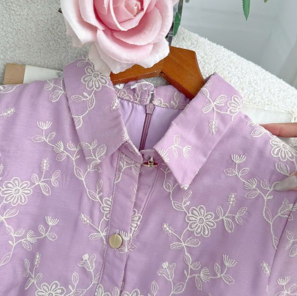 Đầm Kate Thêu Thiết Kế TuTu Store Phù Hợp Đi Chơi Dành Cho Nữ - Mã D1300