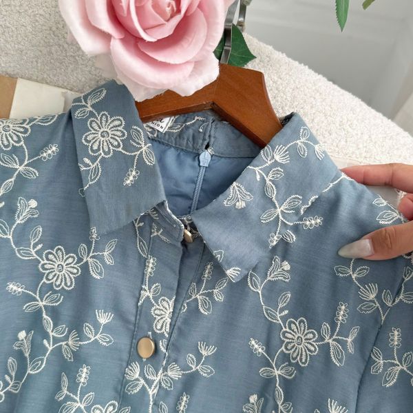 Đầm Kate Thêu Thiết Kế TuTu Store Phù Hợp Đi Chơi Dành Cho Nữ - Mã D1300