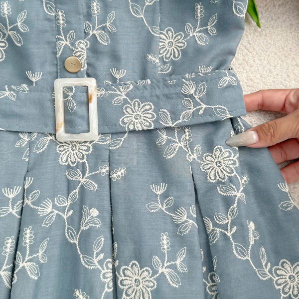 Đầm Kate Thêu Thiết Kế TuTu Store Phù Hợp Đi Chơi Dành Cho Nữ - Mã D1300