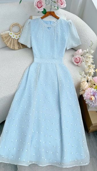 Đầm Tơ Nén Thiết Kế TuTu Store Phù Hợp Đi Chơi Dành Cho Nữ - Mã D1308