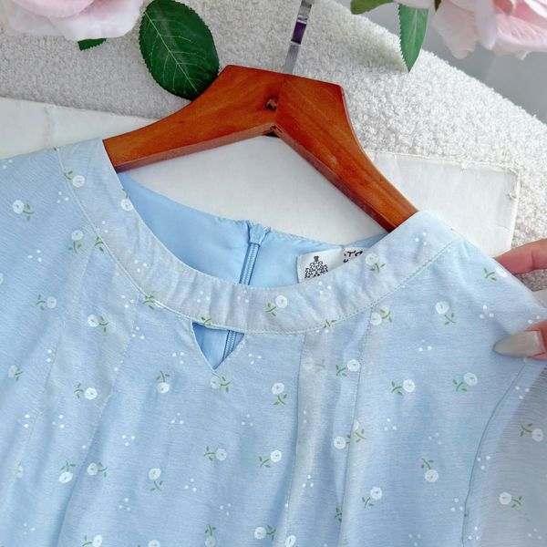 Đầm Tơ Nén Thiết Kế TuTu Store Phù Hợp Đi Chơi Dành Cho Nữ - Mã D1308