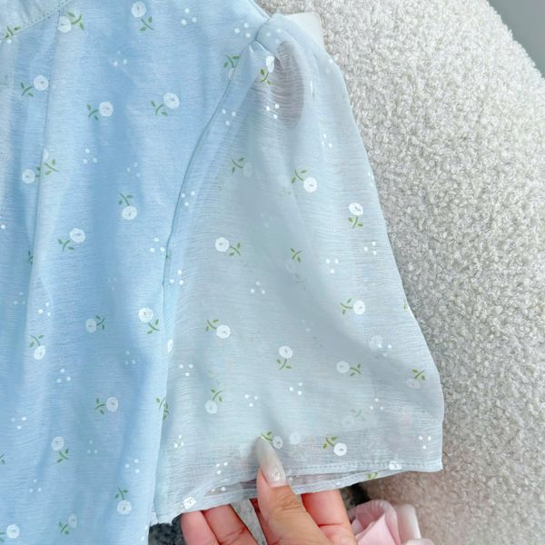 Đầm Tơ Nén Thiết Kế TuTu Store Phù Hợp Đi Chơi Dành Cho Nữ - Mã D1308