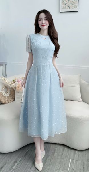 Đầm Tơ Nén Thiết Kế TuTu Store Phù Hợp Đi Chơi Dành Cho Nữ - Mã D1308