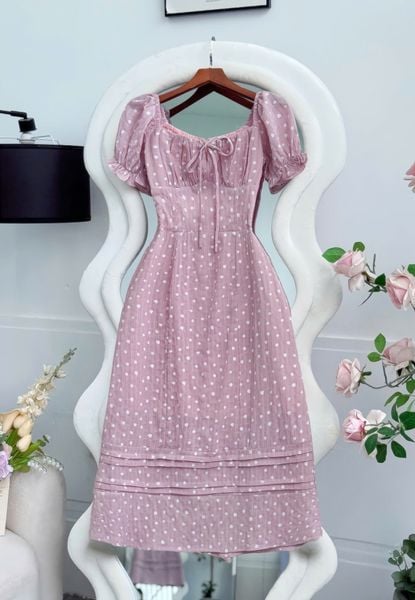 Đầm Voan Caro Thiết Kế TuTu Store Phù Hợp Đi Làm Dành Cho Nữ - Mã D1303