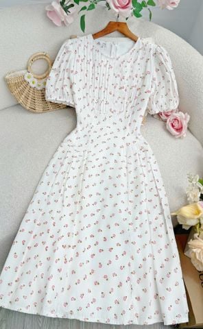 Đầm Hoa Xinh Thiết Kế TutuStore - Mã D570