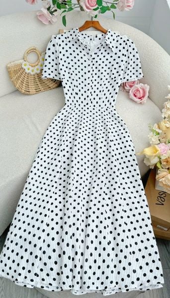 Đầm Xốp Thái Thiết Kế TuTu Store Phù Hợp Đi Làm Dành Cho Nữ - Mã D1307