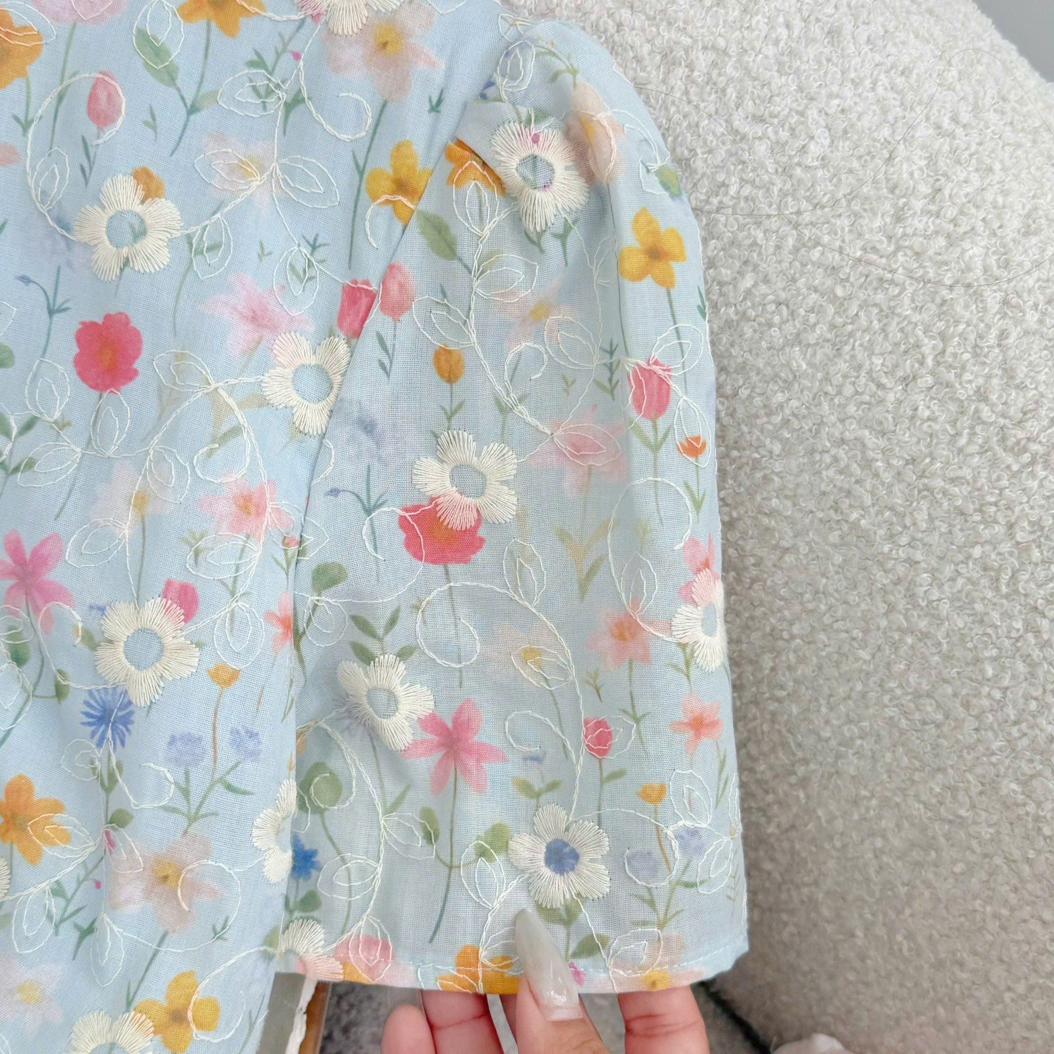 Đầm Kate Thêu Thiết Kế TuTu Store Phù Hợp Đi Chơi Dành Cho Nữ - Mã D1322