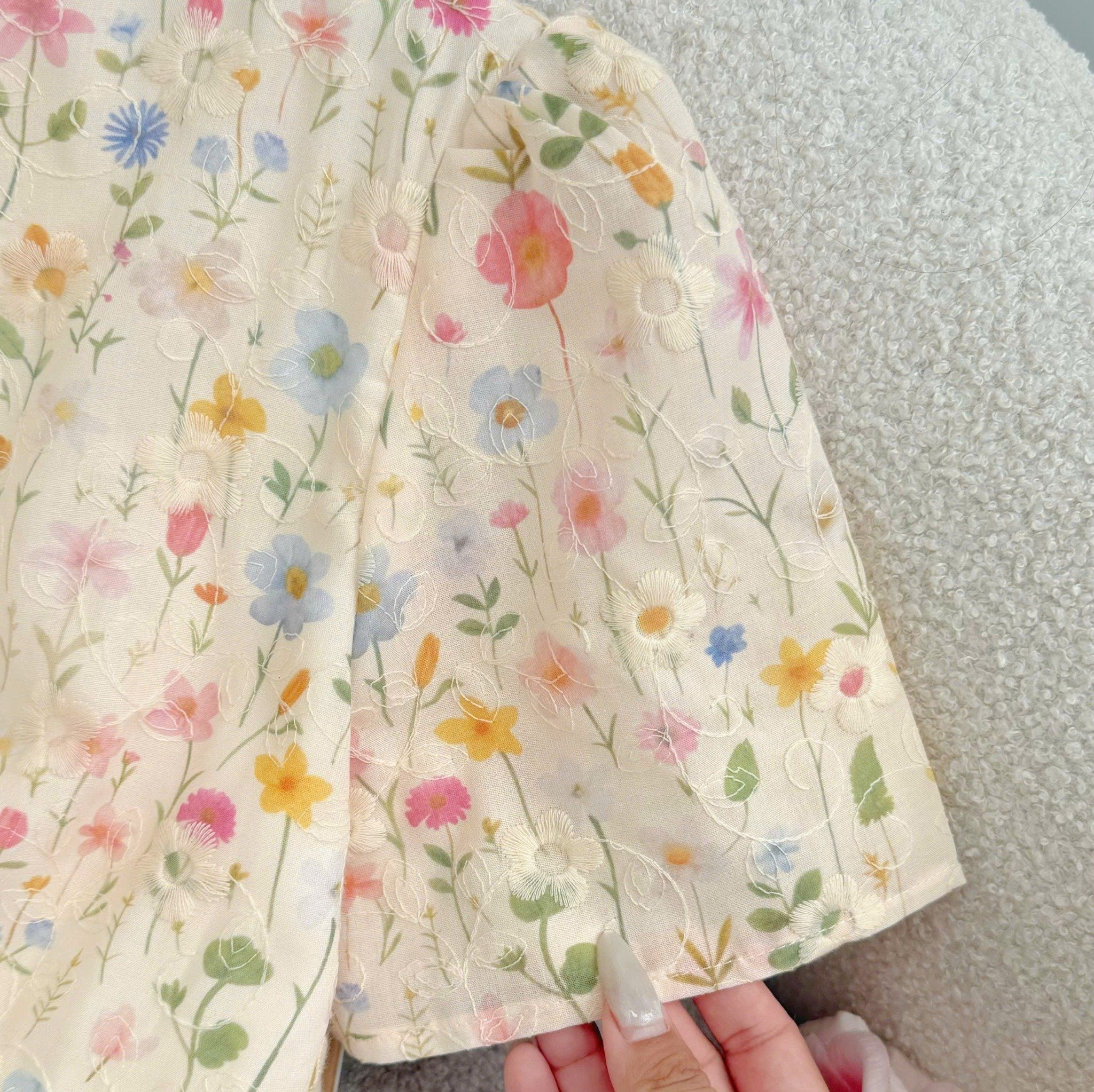 Đầm Kate Thêu Thiết Kế TuTu Store Phù Hợp Đi Chơi Dành Cho Nữ - Mã D1322