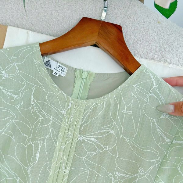 Đầm Tơ Gân Thiết Kế TuTu Store Phù Hợp Đi Làm Dành Cho Nữ - Mã D1334