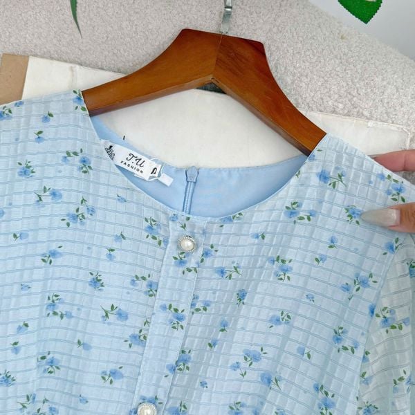Đầm Tơ Linen Thiết Kế TuTu Store Phù Hợp Đi Chơi Dành Cho Nữ - Mã D1311