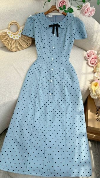 Đầm Bố Thái Thiết Kế TuTu Store Phù Hợp Đi Chơi Dành Cho Nữ - Mã D1284