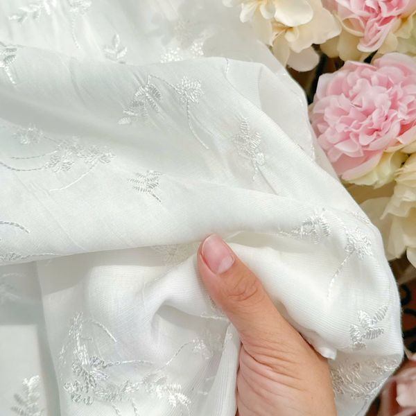 Đầm Tơ Thêu Thiết Kế TuTu Store Phù Hợp Đi Chơi Dành Cho Nữ - Mã D1343
