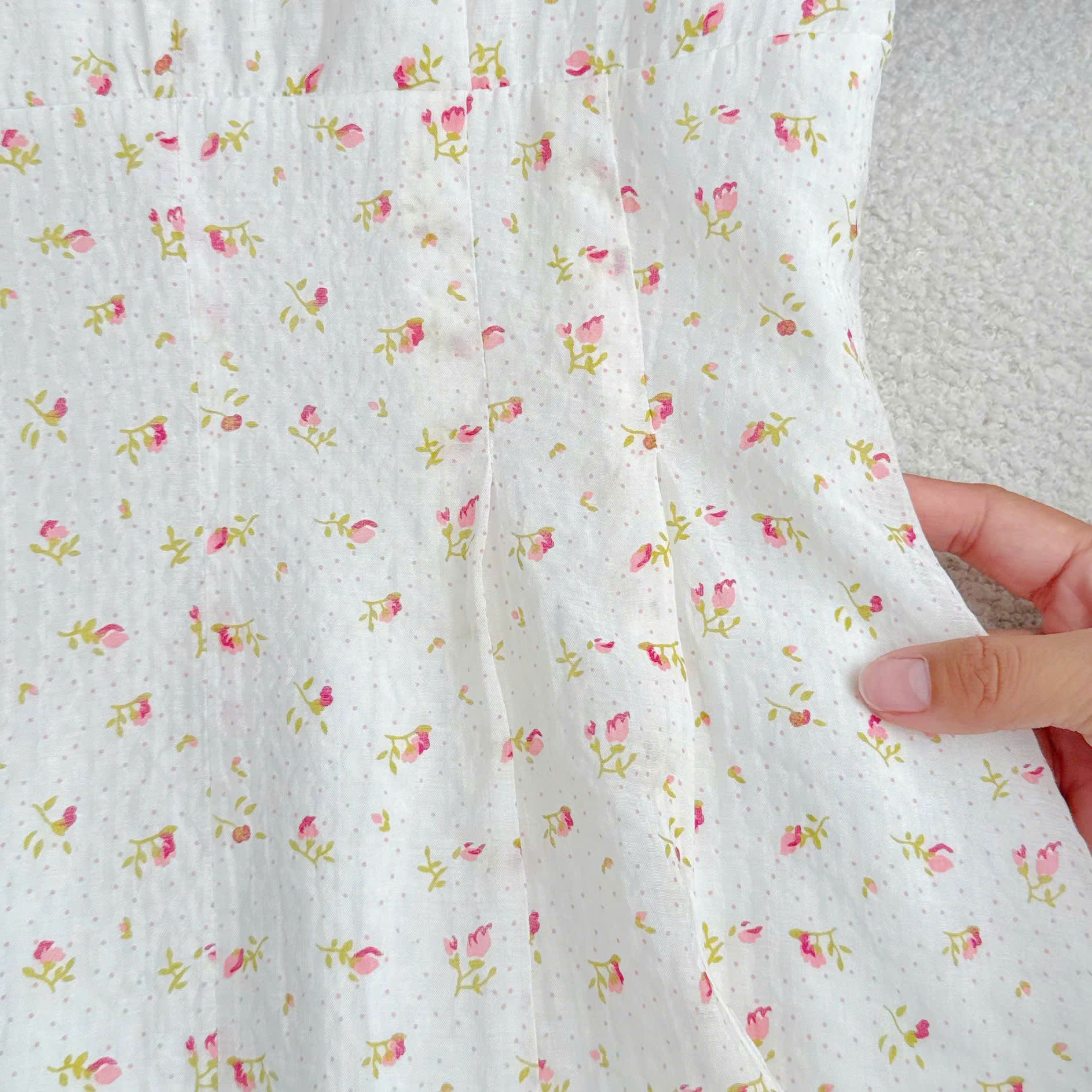 Đầm Voan Hạt Thiết Kế TuTu Store Phù Hợp Đi Làm Dành Cho Nữ - Mã D1341