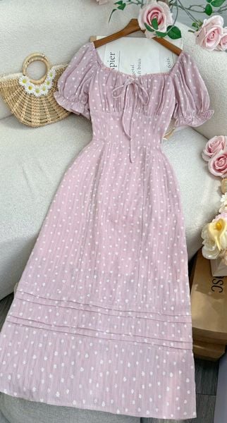 Đầm Voan Caro Thiết Kế TuTu Store Phù Hợp Đi Làm Dành Cho Nữ - Mã D1303