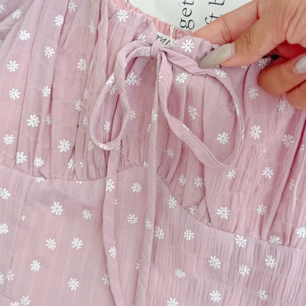 Đầm Voan Caro Thiết Kế TuTu Store Phù Hợp Đi Làm Dành Cho Nữ - Mã D1303