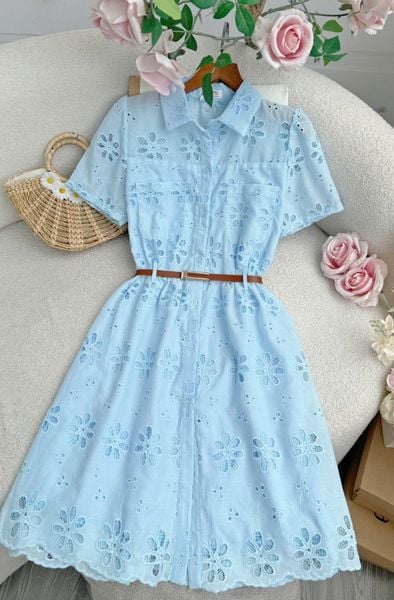 Đầm Kate Thêu Thiết Kế TuTu Store Phù Hợp Đi Chơi Dành Cho Nữ - Mã D1314