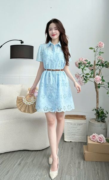 Đầm Kate Thêu Thiết Kế TuTu Store Phù Hợp Đi Chơi Dành Cho Nữ - Mã D1314