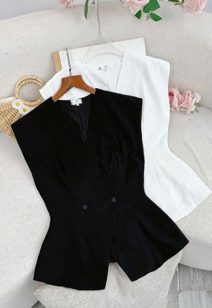 Áo Cotton Bột Thiết Kế TuTu Store Phù Hợp Đi Làm Dành Cho Nữ - Mã AS616