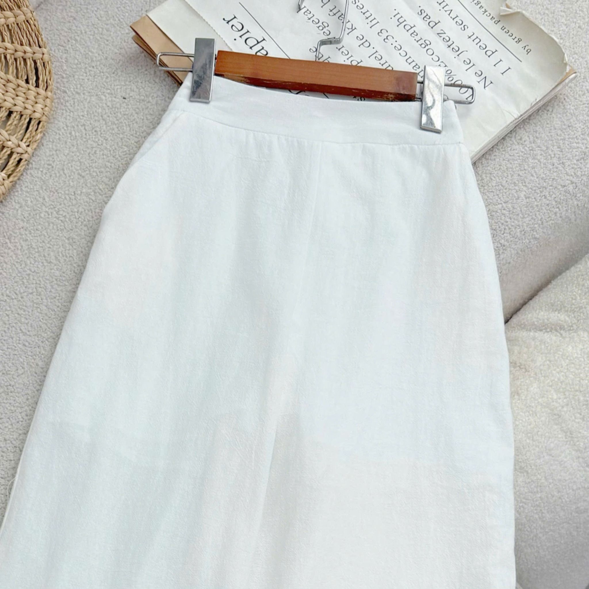 Quần Cotton Bột Thiết Kế TuTu Store Phù Hợp Đi Làm Dành Cho Nữ - Mã QS616