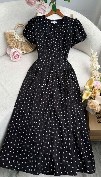 Đầm Voan Caro Thiết Kế TuTu Store Phù Hợp Đi Chơi Dành Cho Nữ - Mã D1336