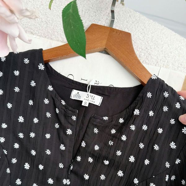 Đầm Voan Caro Thiết Kế TuTu Store Phù Hợp Đi Chơi Dành Cho Nữ - Mã D1336