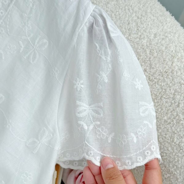 Đầm Kate Thêu Thiết Kế TuTu Store Phù Hợp Đi Chơi Dành Cho Nữ - Mã D1324