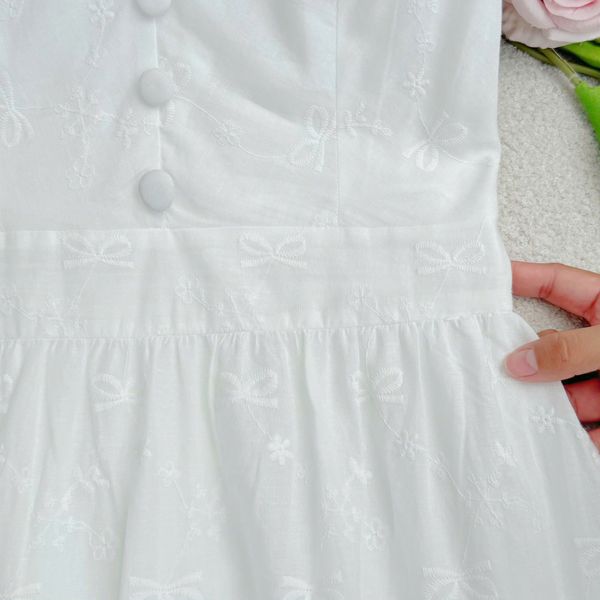 Đầm Kate Thêu Thiết Kế TuTu Store Phù Hợp Đi Chơi Dành Cho Nữ - Mã D1324