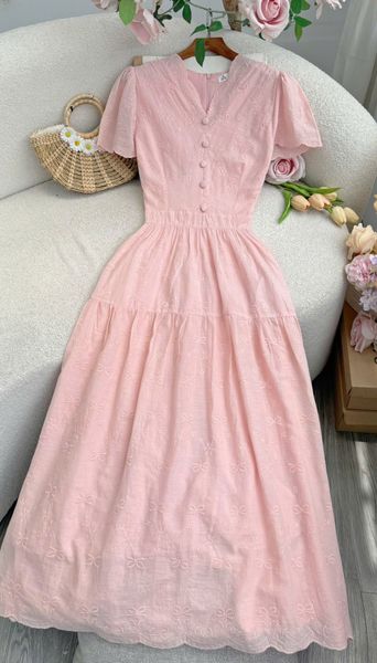 Đầm Kate Thêu Thiết Kế TuTu Store Phù Hợp Đi Chơi Dành Cho Nữ - Mã D1324