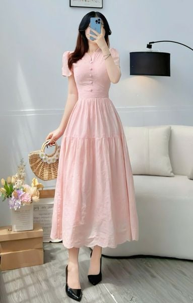 Đầm Kate Thêu Thiết Kế TuTu Store Phù Hợp Đi Chơi Dành Cho Nữ - Mã D1324