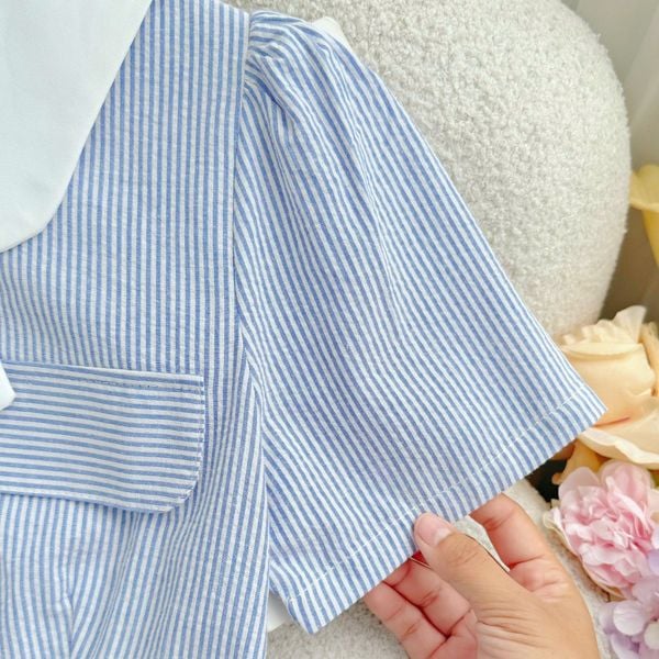 Áo Xô Linen Thiết Kế TuTu Store Phù Hợp Đi Chơi Dành Cho Nữ - Mã AS615