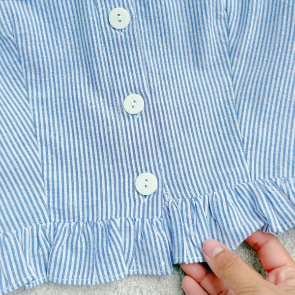 Áo Xô Linen Thiết Kế TuTu Store Phù Hợp Đi Chơi Dành Cho Nữ - Mã AS615