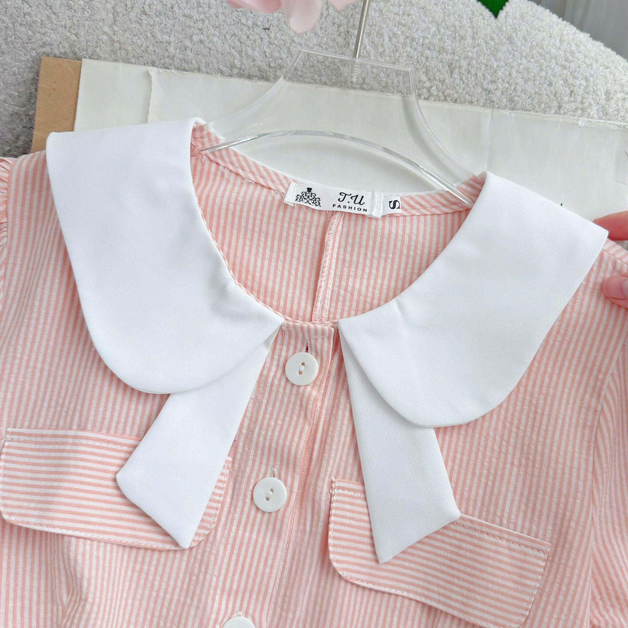 Áo Xô Linen Thiết Kế TuTu Store Phù Hợp Đi Chơi Dành Cho Nữ - Mã AS615