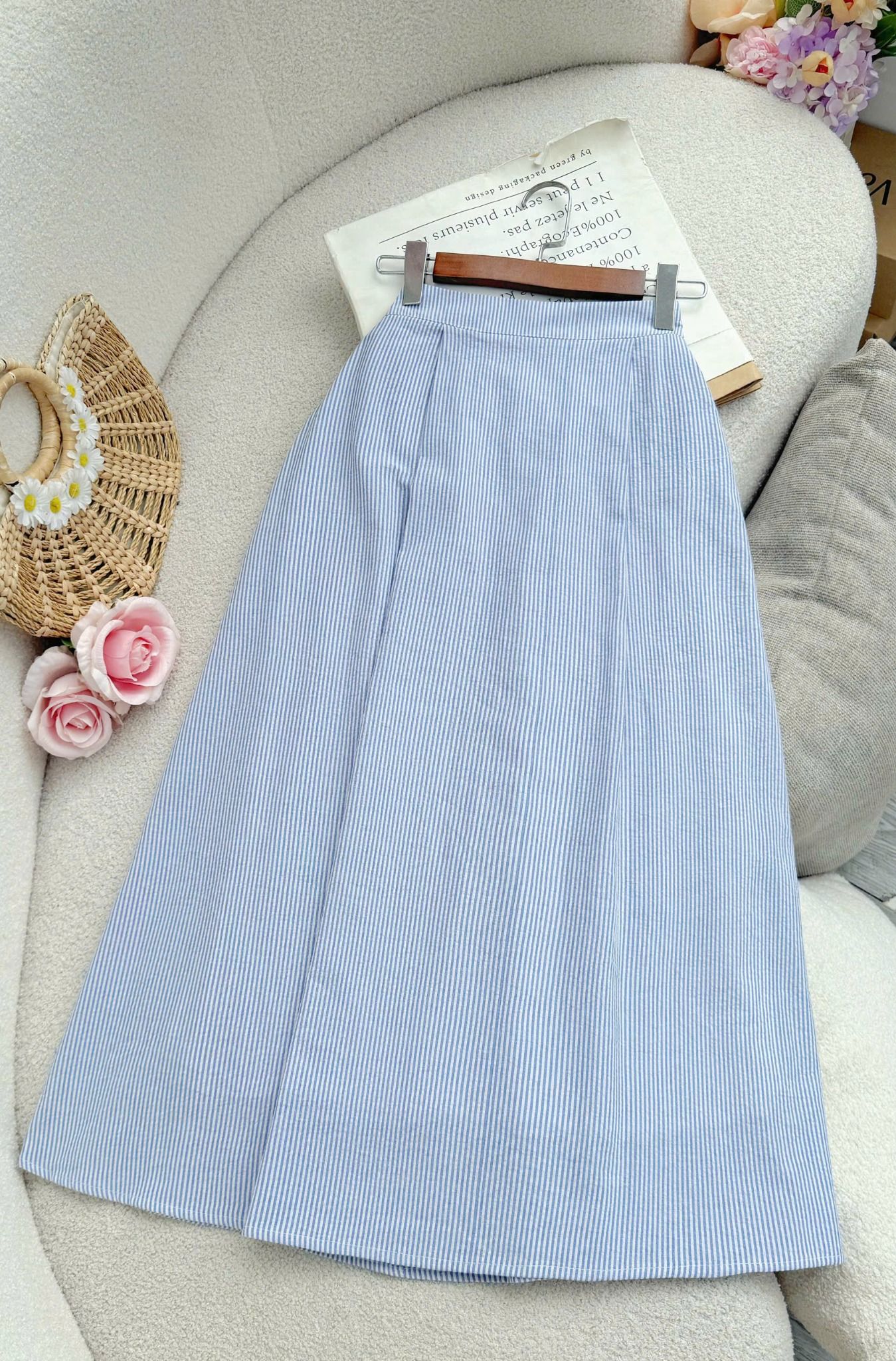 Chân Váy Xô Linen Thiết Kế TuTu Store Phù Hợp Đi Chơi Dành Cho Nữ - Mã VS615