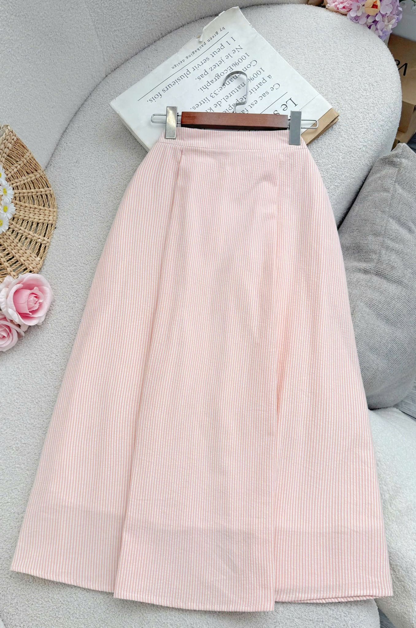 Chân Váy Xô Linen Thiết Kế TuTu Store Phù Hợp Đi Chơi Dành Cho Nữ - Mã VS615