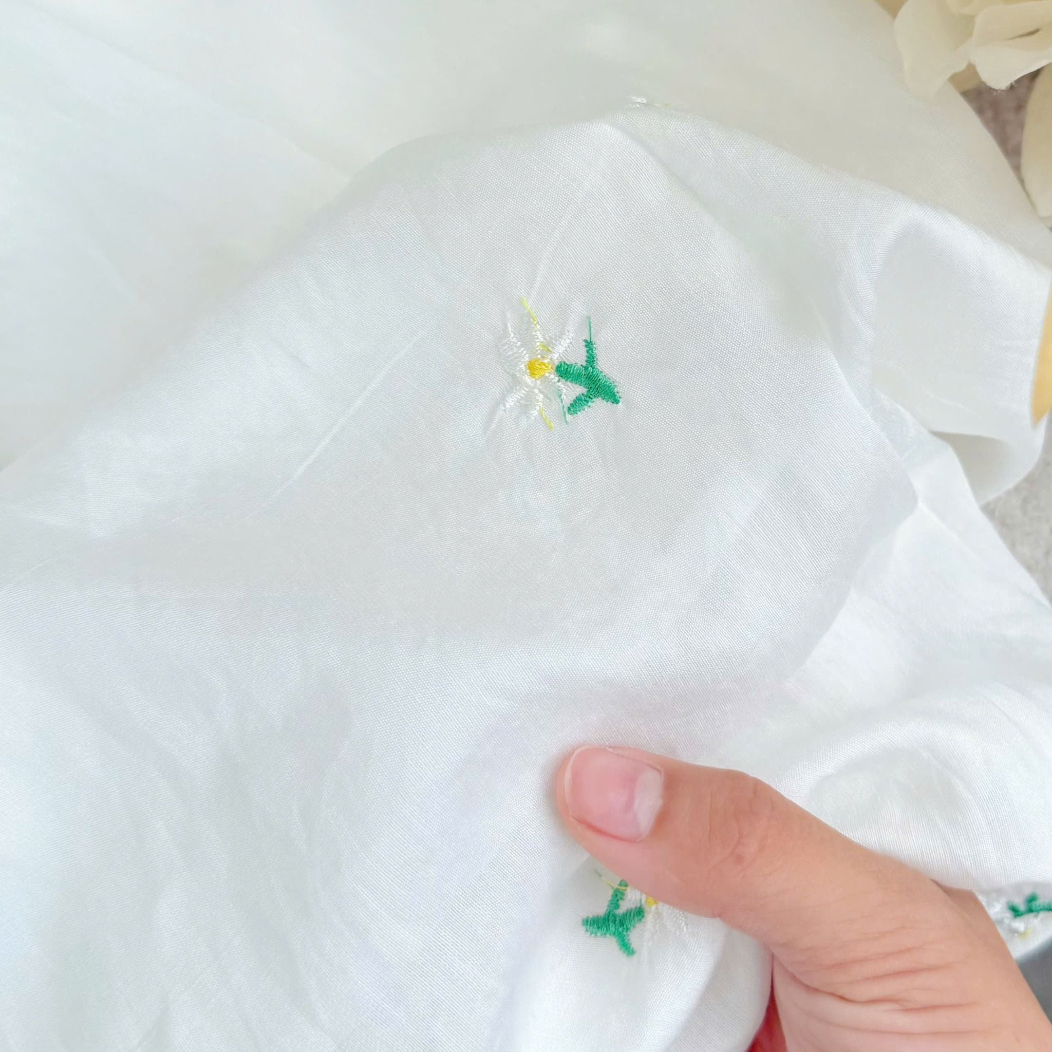 Đầm Tơ Thêu Thiết Kế TuTu Store Phù Hợp Đi Làm Dành Cho Nữ - Mã D1353