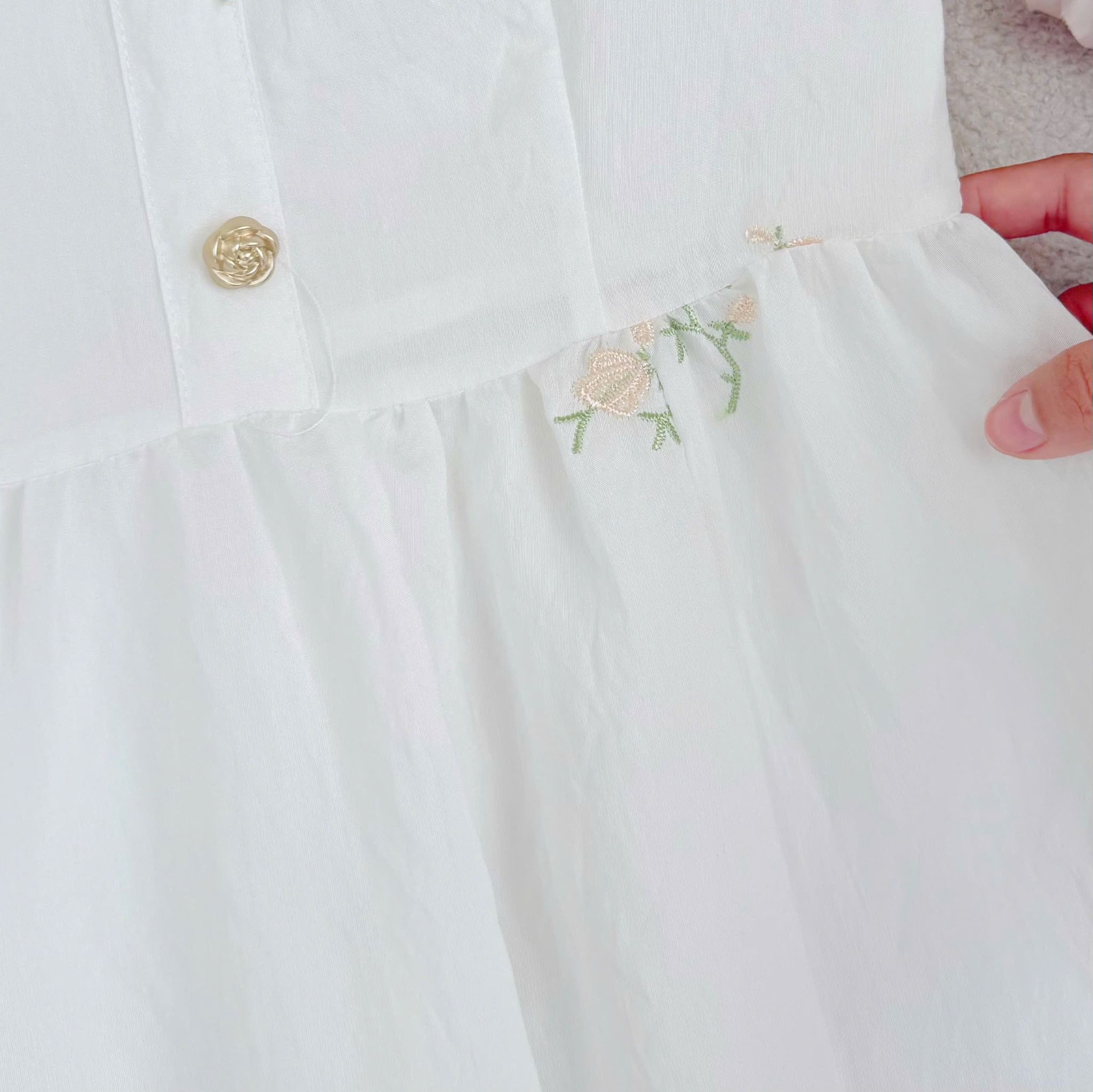 Đầm Tơ Thêu Thiết Kế TuTu Store Phù Hợp Đi Làm Dành Cho Nữ - Mã D1353