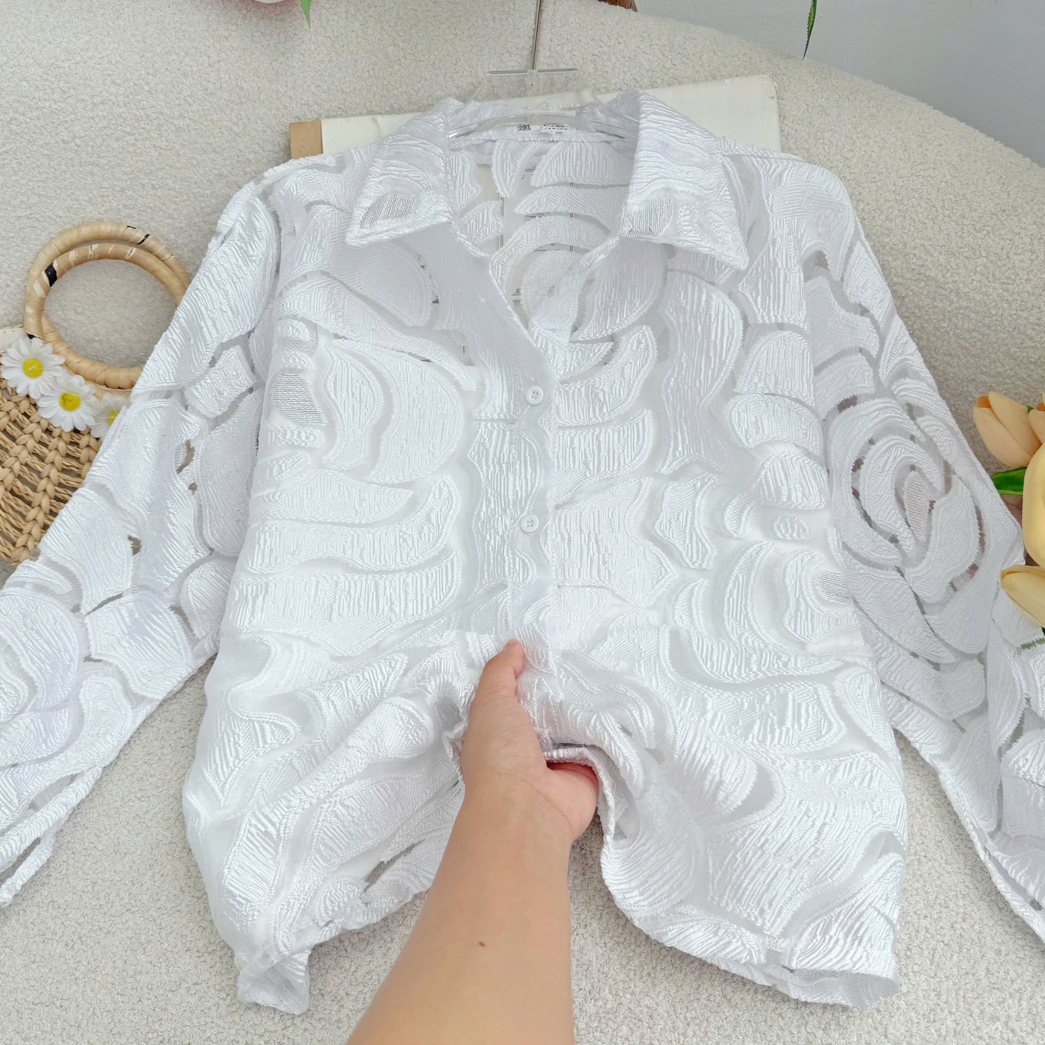 Áo Oganza 2 Màu Thiết Kế TuTu Store - Mã A334