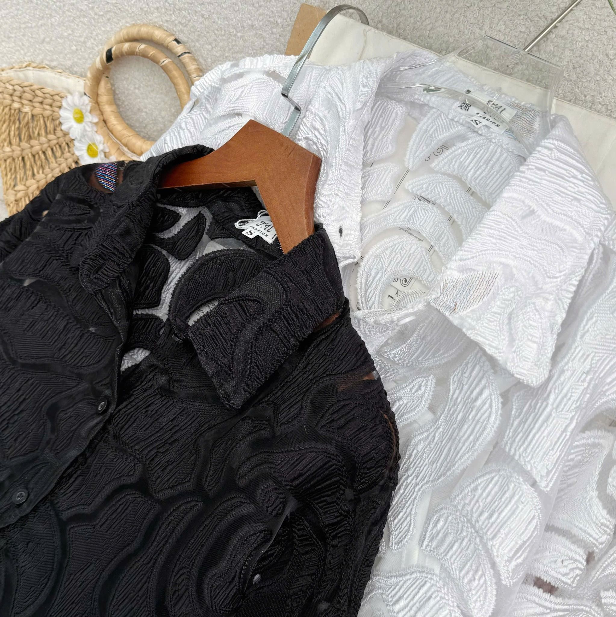 Áo Oganza 2 Màu Thiết Kế TuTu Store - Mã A334