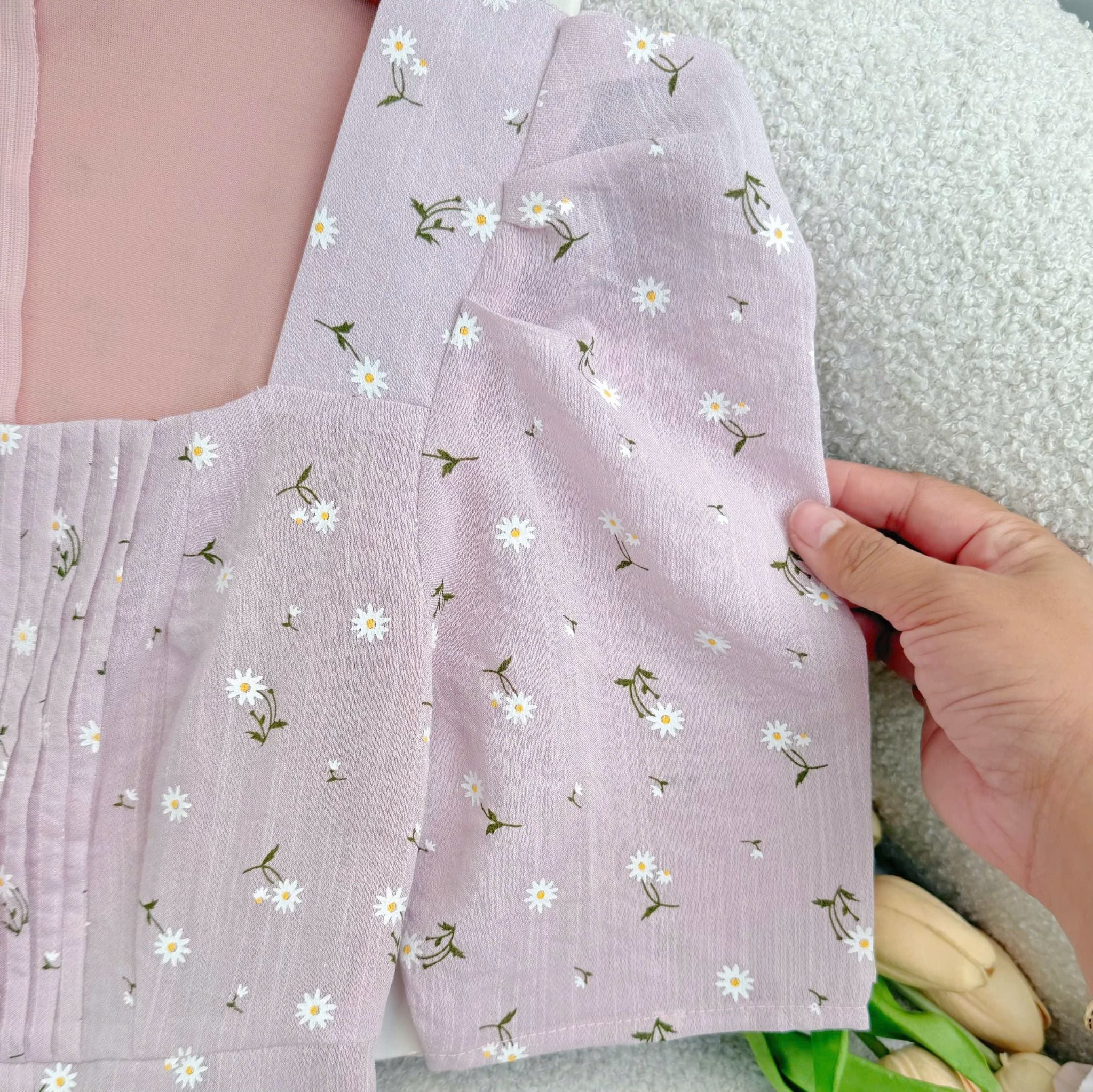 Đầm Linen Thun Thiết Kế TuTu Store Phù Hợp Đi Làm Dành Cho Nữ - Mã D1338