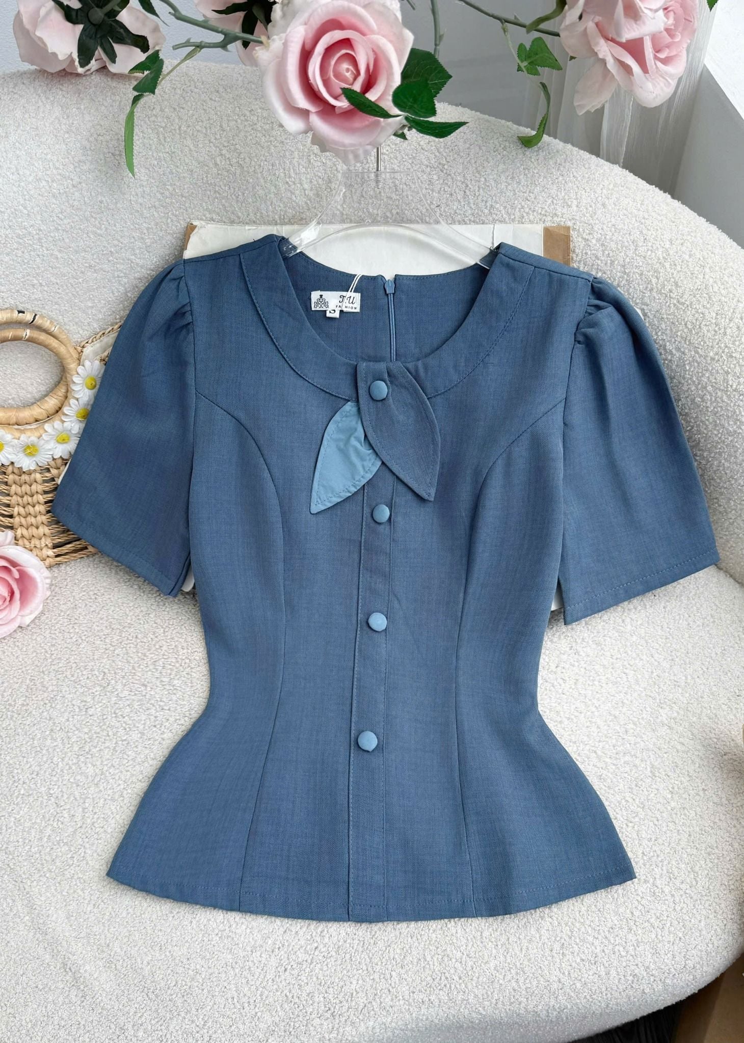 Áo Công Sở Thiết Kế TuTu Store - Mã A326