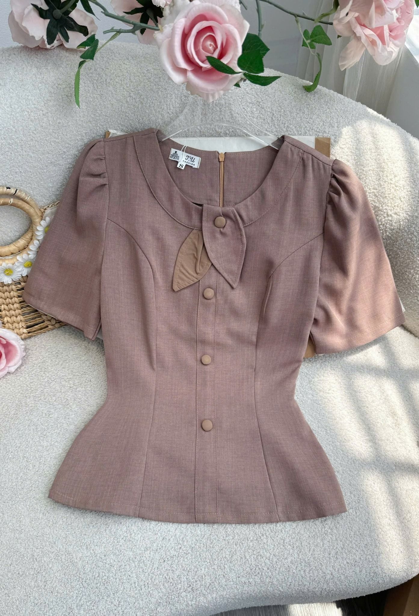 Áo Công Sở Thiết Kế TuTu Store - Mã A326