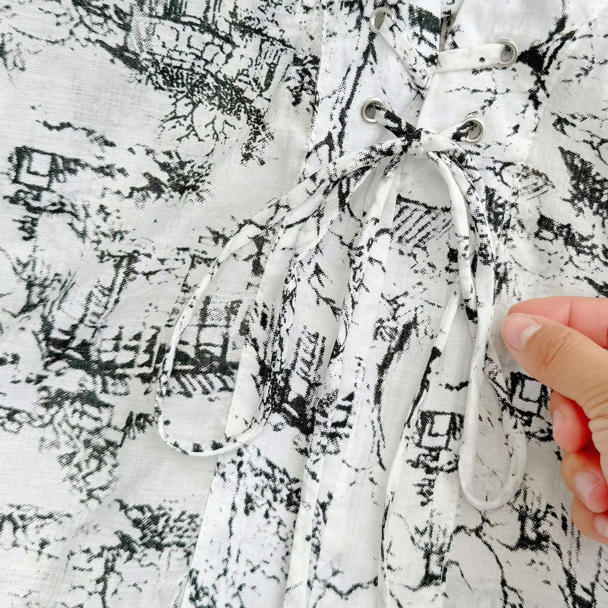 Áo Tơ Linen Thiết Kế TuTu Store Phù Hợp Đi Làm Dành Cho Nữ - Mã AS621